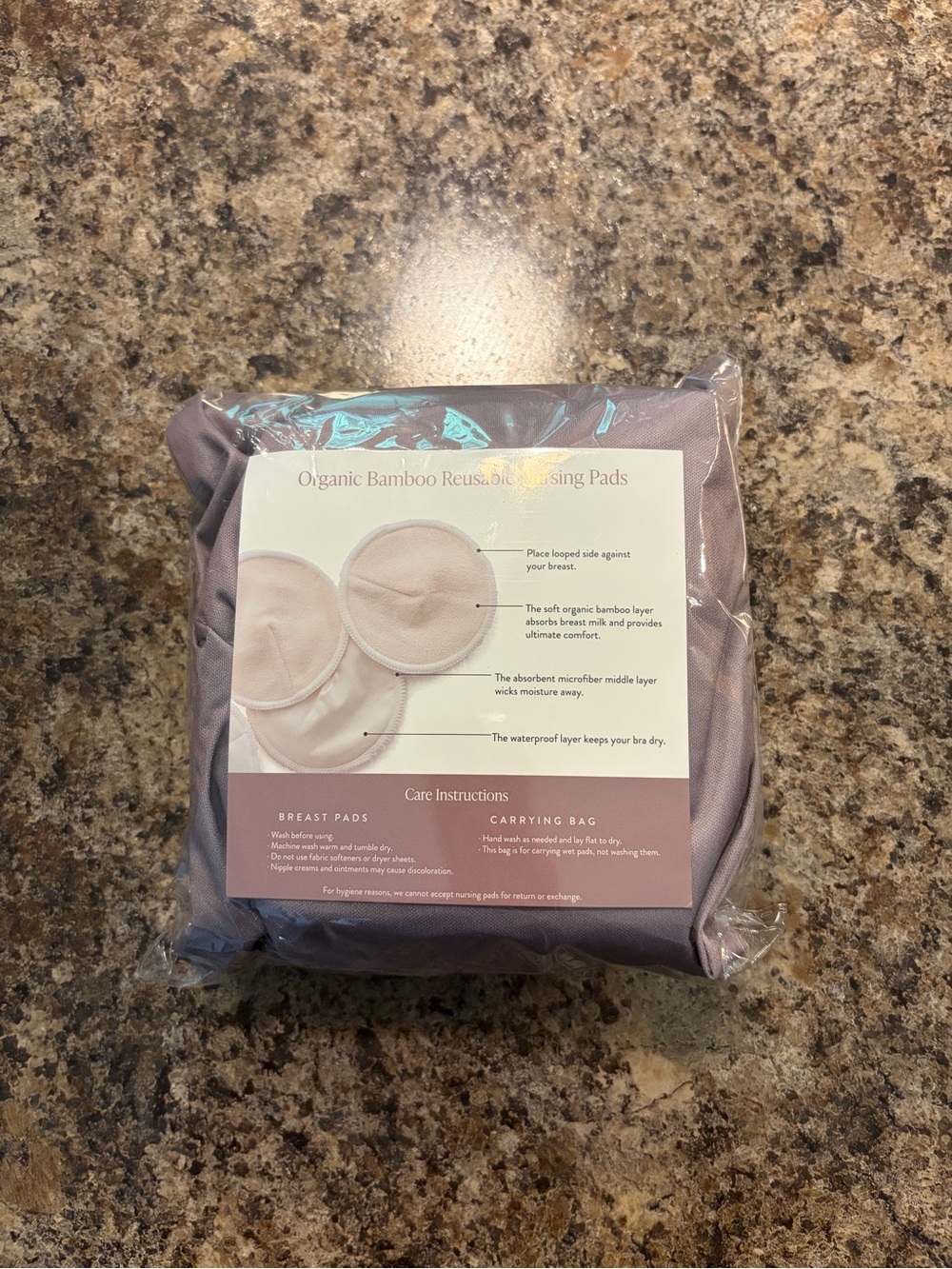 Kindred Bravely Nursing Pads with Carrying Bag